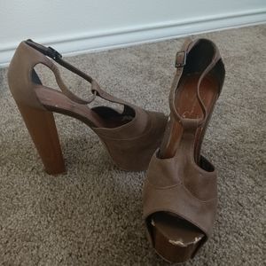 Jessica Simpson platform sandals